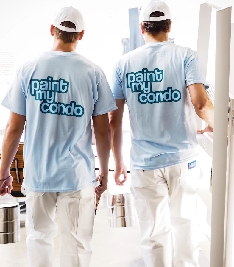 Custom Wallpaper Design Installation - Paint My Condo