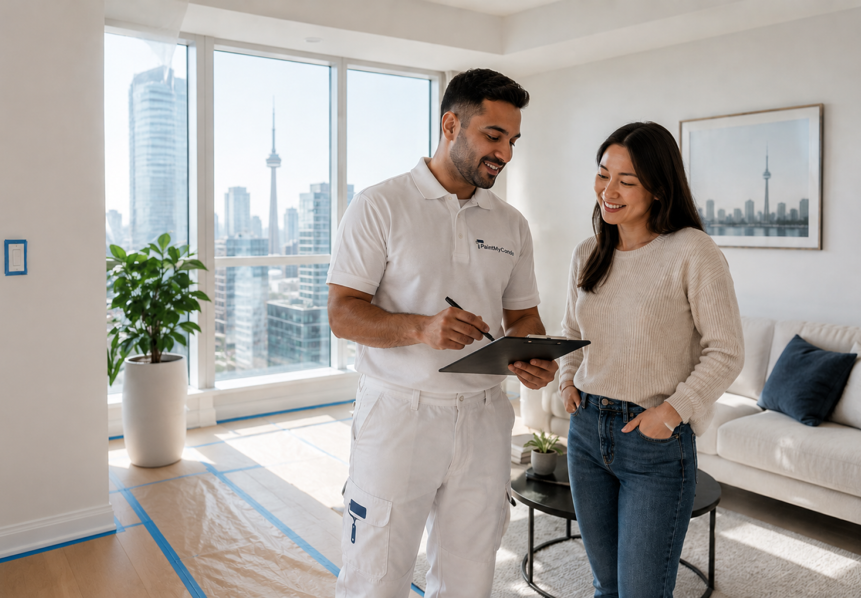 Choosing a Partner Who Makes Preparation Easy - Paint My Condo